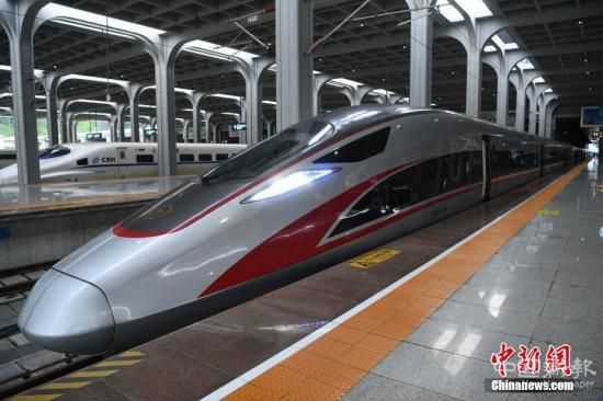 資料圖：復興號動車組。陳超 攝