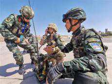 中吉“合作-2019”聯(lián)合反恐演練開(kāi)展專(zhuān)業(yè)技術(shù)訓(xùn)練