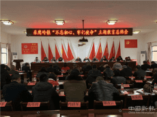 呆鷹嶺鎮(zhèn)黨委召開“不忘初心，牢記使命”  主題教育大會(huì)