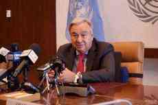 聯(lián)合國(guó)秘書長(zhǎng)贊揚(yáng)中國(guó)為疫情防控作出的努力