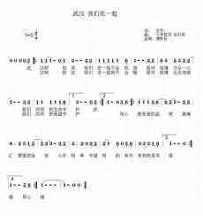 正能量抗疫歌曲：武漢，我們在一起！