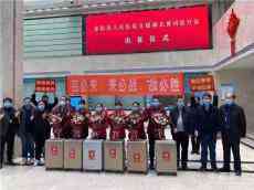 湖南祁陽人民醫(yī)院首批6名醫(yī)護(hù)人員馳援湖北黃岡 