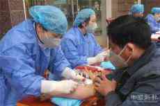 湖南嘉禾：醫(yī)療小分隊助力企業(yè)復工復產