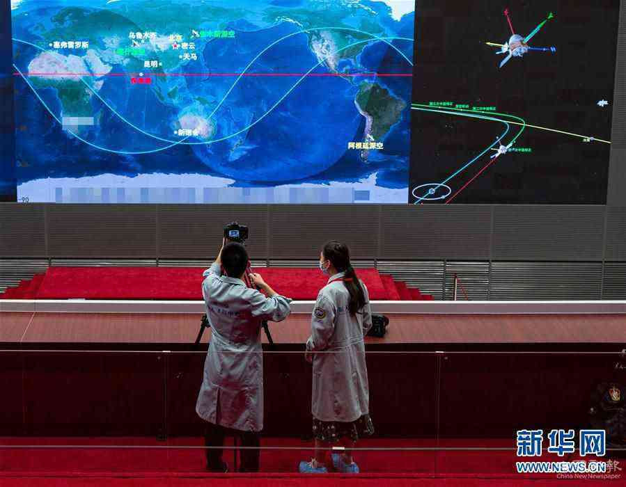 (科技)(5)我國首次火星探測(cè)任務(wù)“天問一號(hào)”探測(cè)器完成第一次軌道中途修正