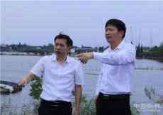 中國人保財(cái)險(xiǎn)沈東副總裁赴安徽廬江勘查災(zāi)情