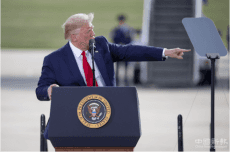 特朗普宣稱已決定取消與中國貿易談判