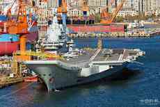 ?山東艦已入列十月 本年度第三次出海