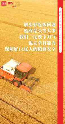 李克強說：完全有能力保障好14億人的糧食安全
