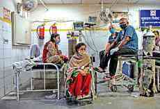 五天超過百萬人確診新德里封城 印度疫情失控