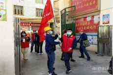 新田縣龍泉一?。喊踩秒娺M(jìn)校園志愿服務(wù)活動(dòng)