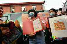 2021北京高考第一封錄取通知書送達