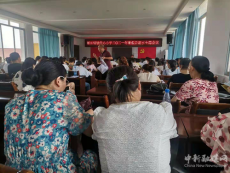 新邵縣新田鋪鎮(zhèn)中心小學為學生暑假安全撐起一片藍天