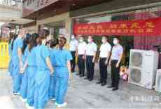 孫浩率隊看望慰問援株返縣醫(yī)護(hù)人員