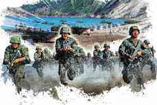 水底爆破摧毀敵軍港口 我海軍奪取制海權(quán)有“新招”