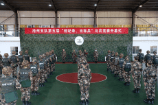 創(chuàng)紀錄 當(dāng)標兵！快來看武警官兵的軍體運動會