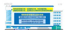 多所高校暫緩返校 加強(qiáng)校園疫情防控管理