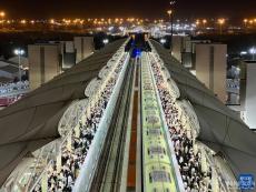 中國輕軌順利完成今年麥加朝覲運(yùn)送服務(wù)