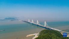 我國(guó)首座公鐵同層多塔斜拉橋成功合龍