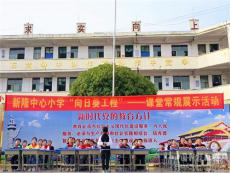 新田新隆中心小學(xué)：開展“向日葵工程”課堂常規(guī)展示活動