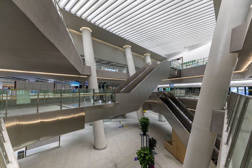 深圳黃木崗樞紐榮獲國際隧道領(lǐng)域最高獎(jiǎng)。李小勇攝