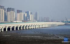 青蘭高速改擴建跨海特大橋建成通車