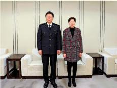 香港海關關長抵京 拜訪國家海關總署署長
