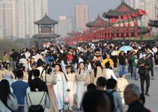 陜西西安：文旅市場加快復(fù)蘇