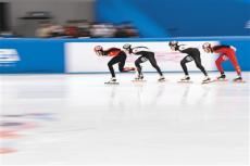 全國短道速滑冠軍賽落幕 冬奧場館再演速度與激情