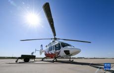 中國航空工業(yè)AC332直升機(jī)在天津全狀態(tài)首飛
