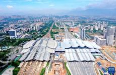 探訪國內(nèi)首條跨海高鐵全線施工難度最大車站