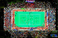 海南文昌：“村排”比賽火熱進(jìn)行