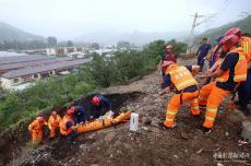 北京門頭溝水峪嘴村救援一線直擊