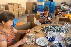 休寧縣鶴城鄉(xiāng)：興農(nóng)人引進(jìn)“門”?手工制作增“薪”