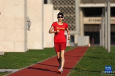 田徑世錦賽｜中國(guó)競(jìng)走女隊(duì)進(jìn)行賽前訓(xùn)練