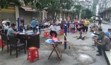 綏寧縣關(guān)峽鄉(xiāng)三板橋安置小區(qū)院落會助力鄉(xiāng)村振興