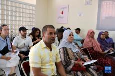 摩洛哥：民眾排隊(duì)獻(xiàn)血