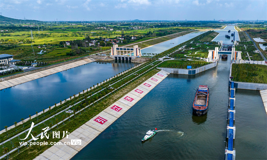 引江濟淮一期工程全線通航