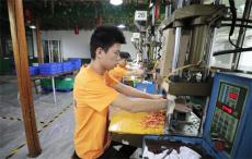 高栗村：車間趕制緊俏“數(shù)據(jù)線” 村民端起致富“新飯碗”