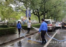  汝城縣開(kāi)展“迎中秋、慶國(guó)慶”全城人工大清洗活動(dòng)