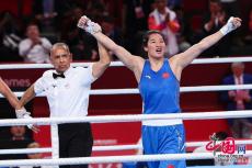 精彩亞運｜李倩獲奪得拳擊項目女子75公斤級金牌