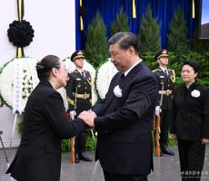 李克強同志遺體在京火化 習近平等到八寶山革命公墓送別