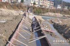 湖南隆回掀起冬修水利高潮