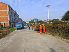 安徽廬江縣郭河鎮(zhèn)：開(kāi)展道路沿線環(huán)境衛(wèi)生整治