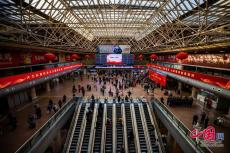 【新春走基層】圖跡 | 春運首日 平安有序福滿回家路