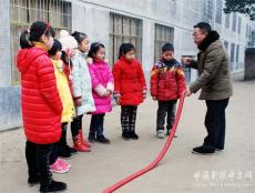 煙花爆竹安全燃放宣傳進校園