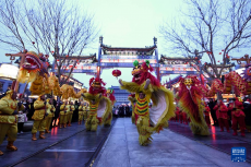 北京前門迎新春促消費(fèi)活動(dòng)開幕