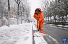 風(fēng)雪里 他們守護一方平安