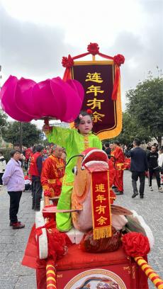 汝城縣舉行特色大型春節(jié)民俗活動(dòng)“裝故事”