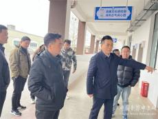 沈迪文到新灣鎮(zhèn)學校調(diào)研，要求切實做好維穩(wěn)工作