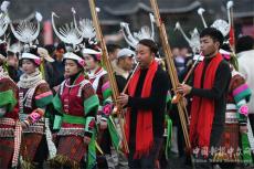 貴州凱里：苗族同胞歡慶“甘囊香”蘆笙節(jié)